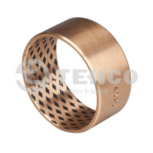 Soquete de óleo de diamante com bucha de manga de bronze envolvida com grafite